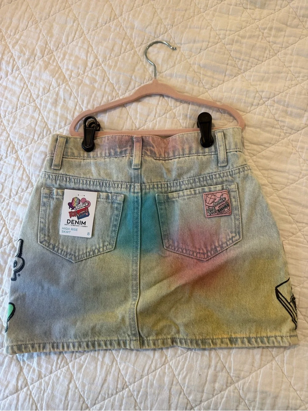 Justice skirt nwt